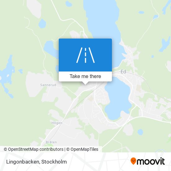 Lingonbacken map