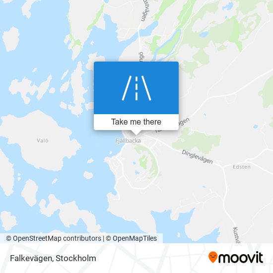 Falkevägen map