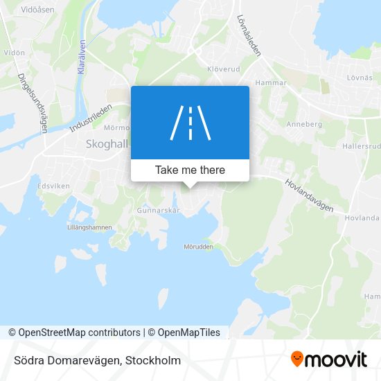 Södra Domarevägen map