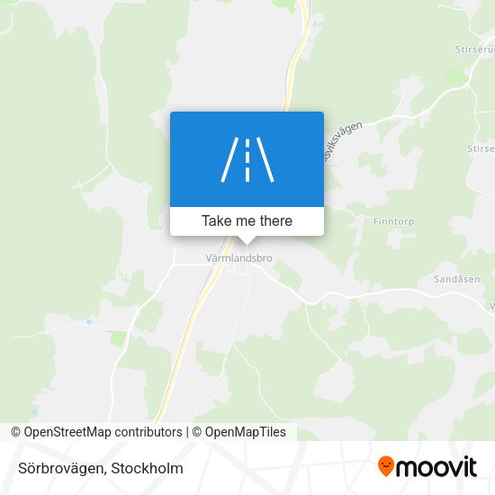 Sörbrovägen map