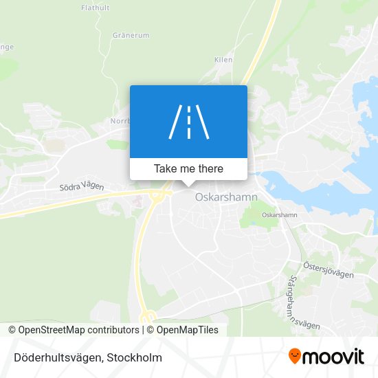Döderhultsvägen map