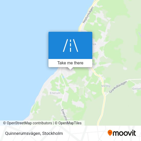 Quinnerumsvägen map