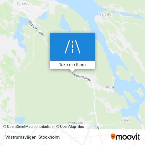 Västrumsvägen map