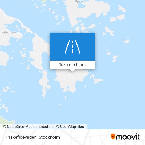 Friskefloevägen map