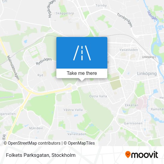 Folkets Parksgatan map