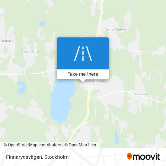 Finnarydsvägen map