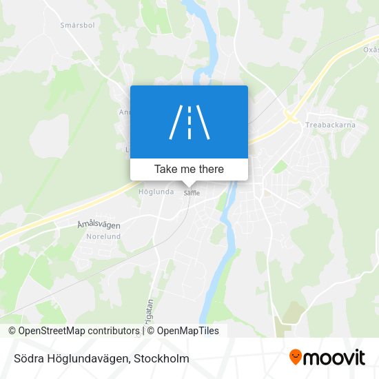 Södra Höglundavägen map