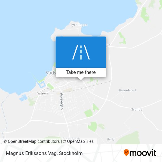 Magnus Erikssons Väg map