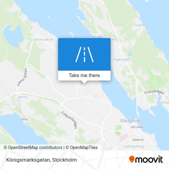 Königsmarksgatan map