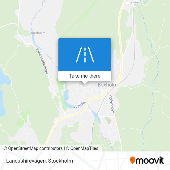 Lancashirevägen map