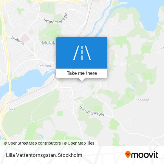 Lilla Vattentornsgatan map