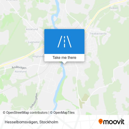 Hesselbomsvägen map
