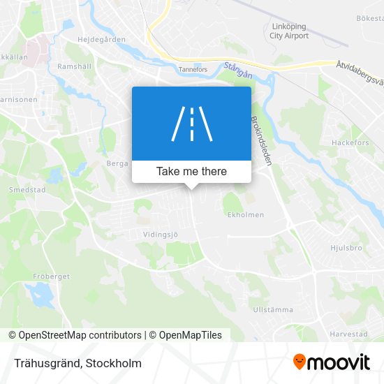 Trähusgränd map