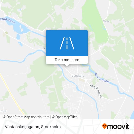 Västanskogsgatan map