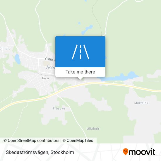 Skedaströmsvägen map