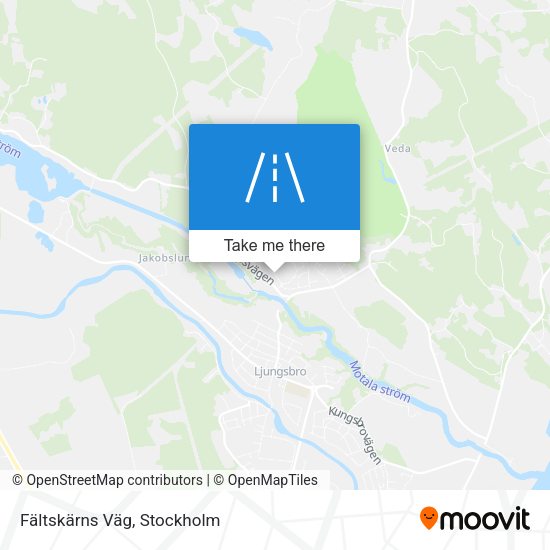 Fältskärns Väg map