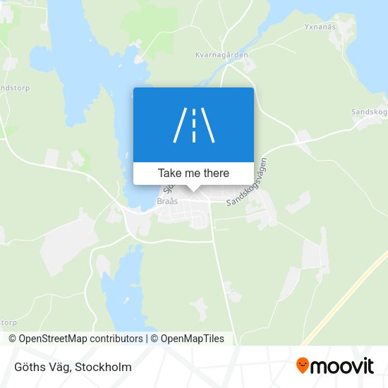 Göths Väg map