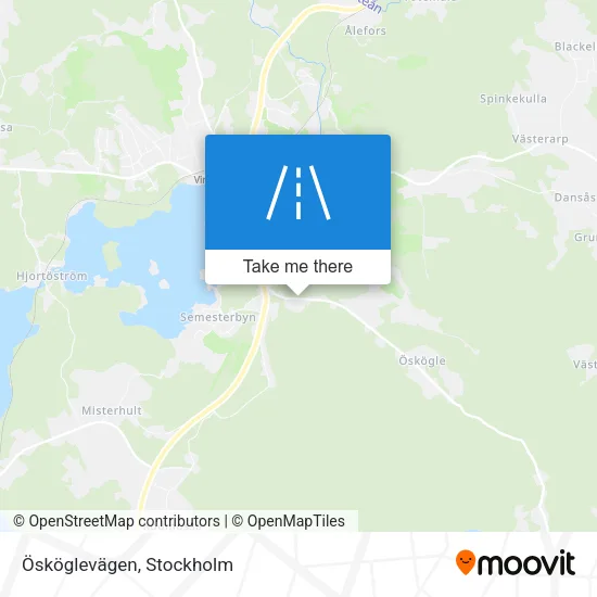 Ösköglevägen map