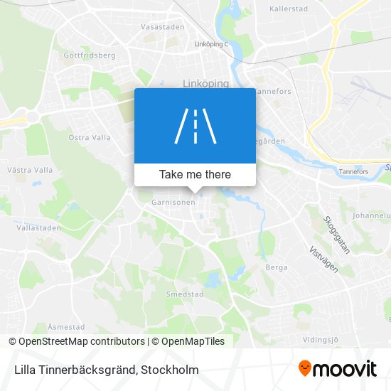 Lilla Tinnerbäcksgränd map