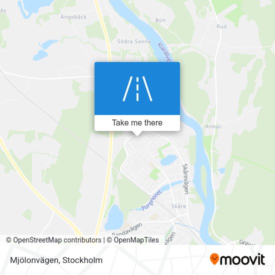 Mjölonvägen map