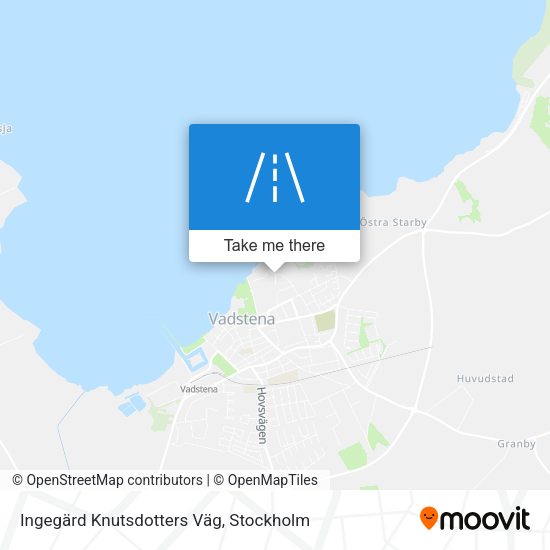 Ingegärd Knutsdotters Väg map