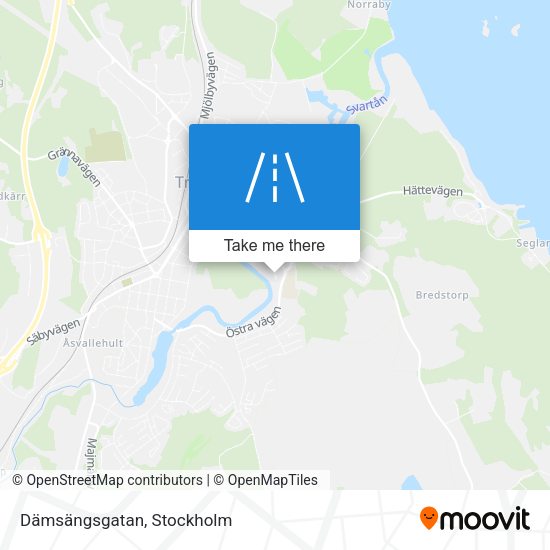 Dämsängsgatan map