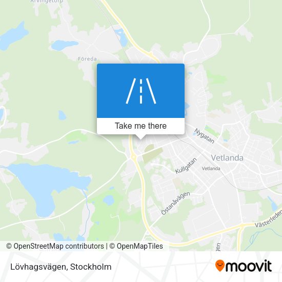Lövhagsvägen map