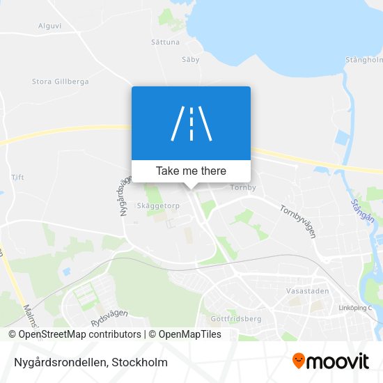 Nygårdsrondellen map