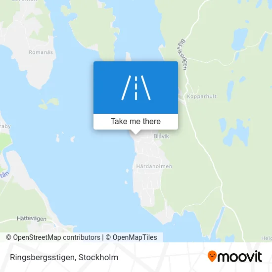 Ringsbergsstigen map
