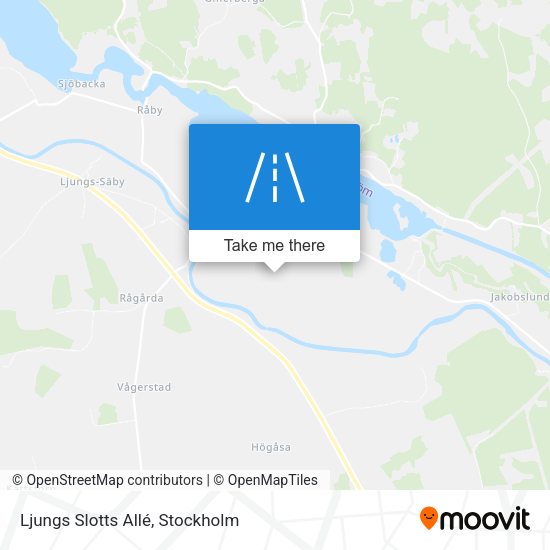 Ljungs Slotts Allé map