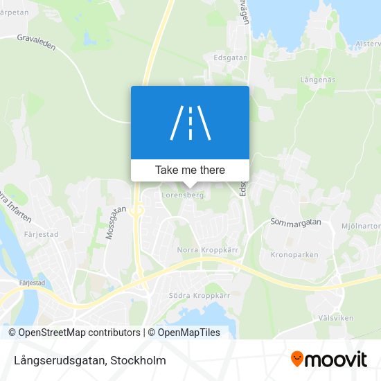 Långserudsgatan map