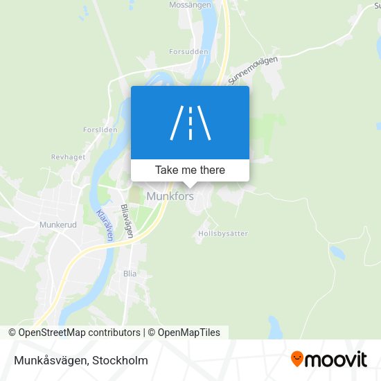 Munkåsvägen map