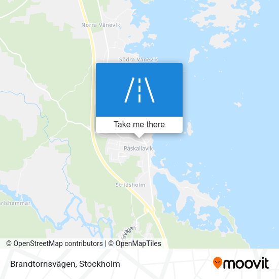 Brandtornsvägen map