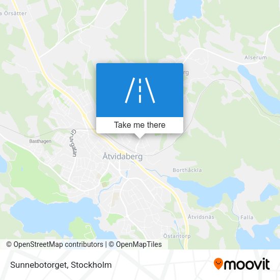 Sunnebotorget map