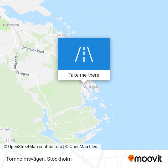 Törnholmsvägen map