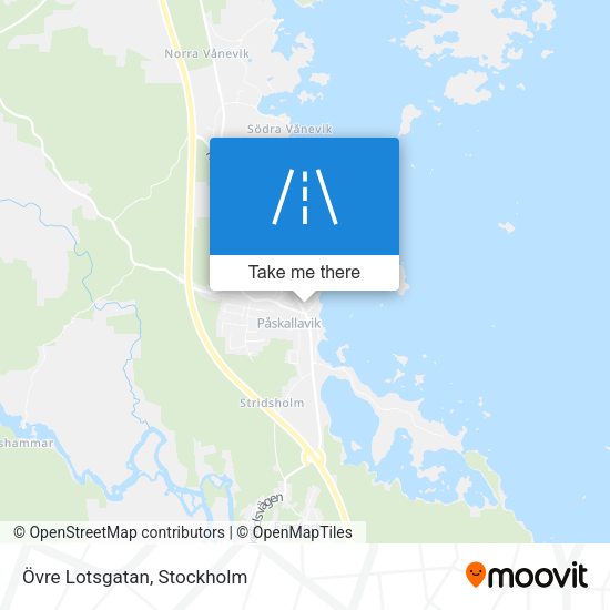 Övre Lotsgatan map