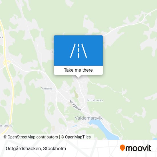 Östgårdsbacken map