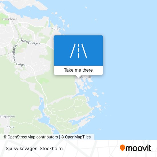 Själsviksvägen map