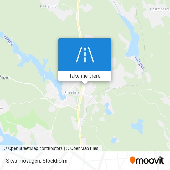 Skvalmovägen map