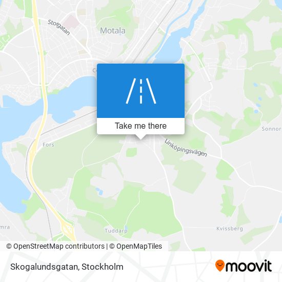 Skogalundsgatan map