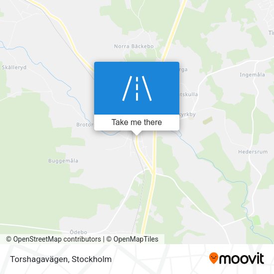 Torshagavägen map