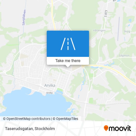 Taserudsgatan map