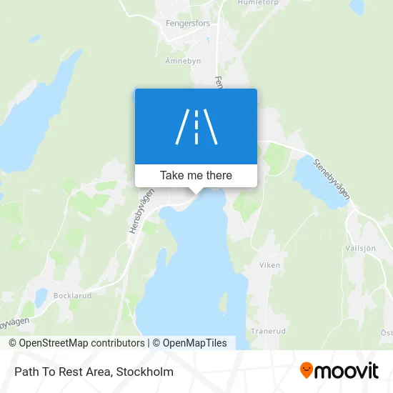 Path To Rest Area map