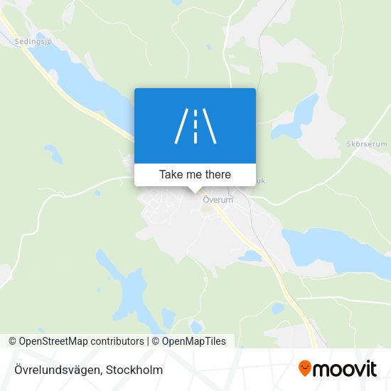 Övrelundsvägen map