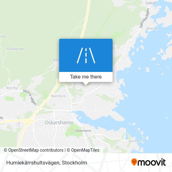 Humlekärrshultsvägen map