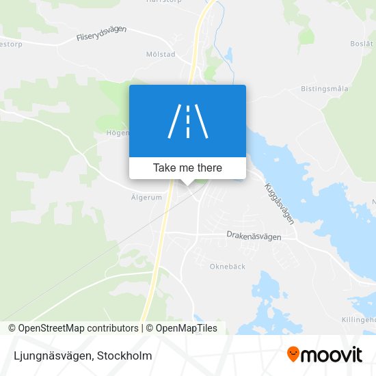 Ljungnäsvägen map