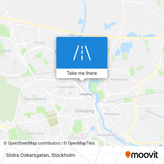 Södra Oskarsgatan map