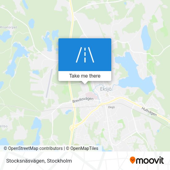Stocksnäsvägen map