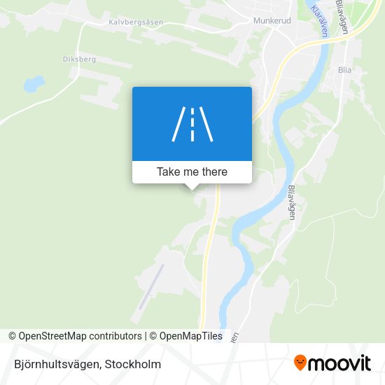 Björnhultsvägen map