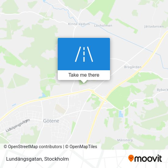 Lundängsgatan map